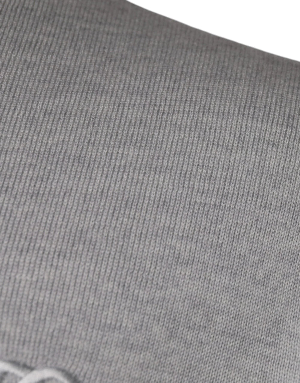 Dolce & Gabbana Light Gray Wool Crew Neck Pullover Sweater - IT50 | L - Sweaters