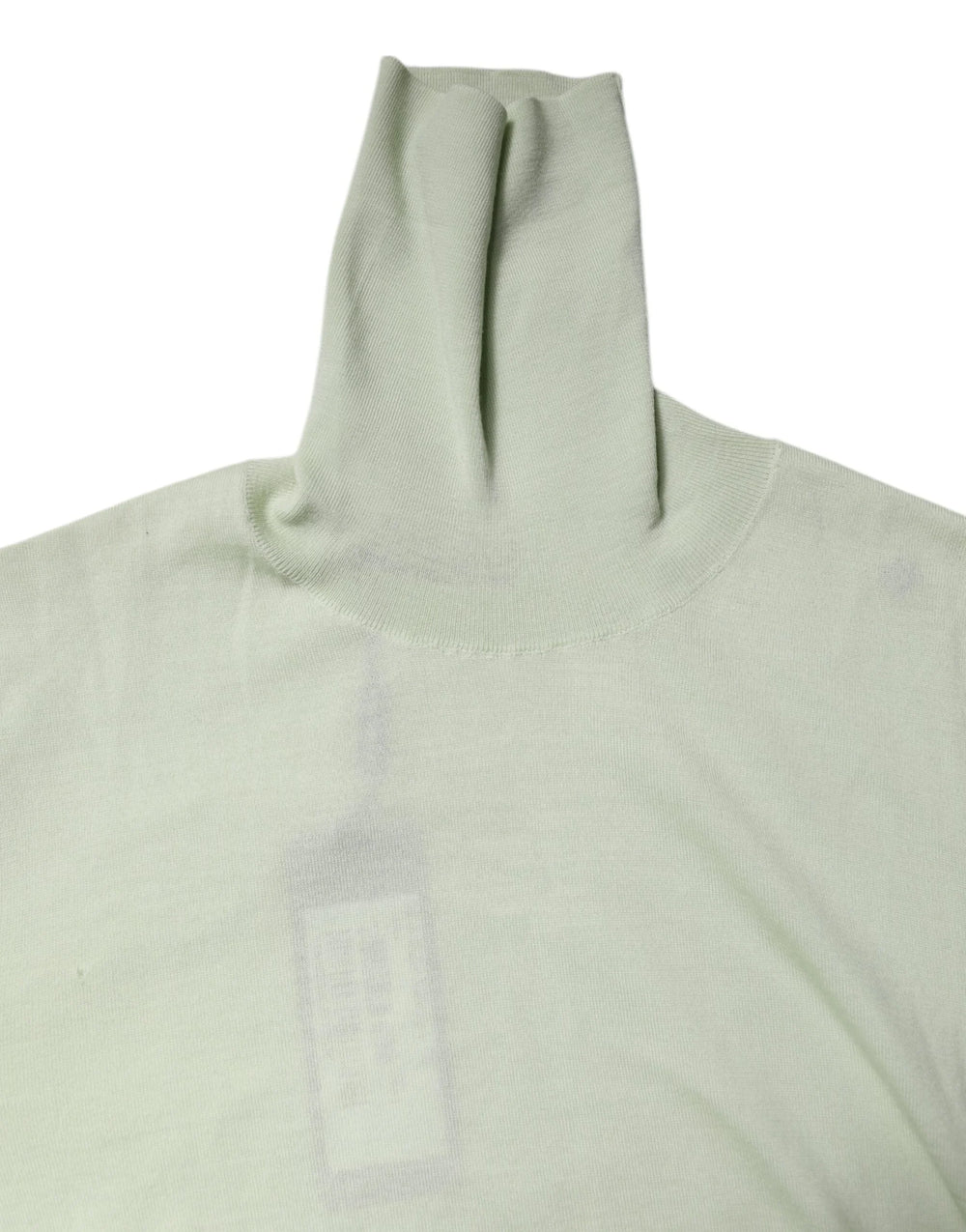 Dolce & Gabbana Light Green Wool Turtleneck Pullover Sweater - IT44 | XS - Sweaters