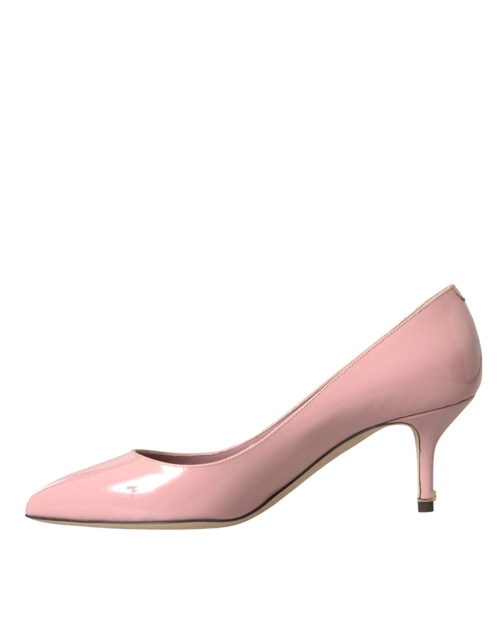 Dolce & Gabbana Light Pink Patent Leather Heels Pumps Shoes - EU35/US4.5 - Heels