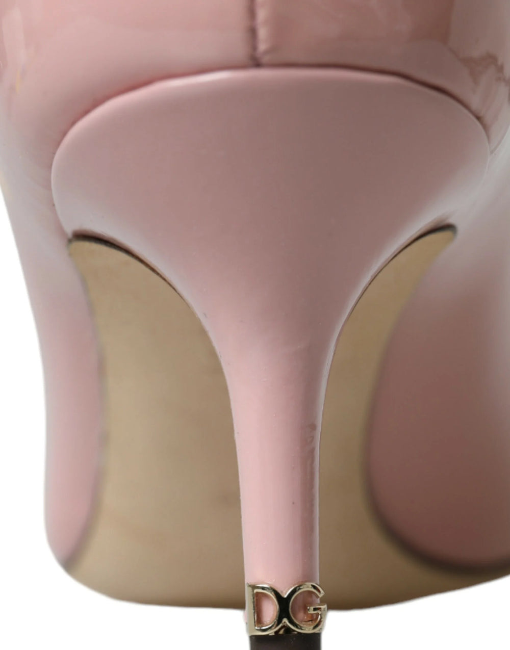 Dolce & Gabbana Light Pink Patent Leather Heels Pumps Shoes - EU35/US4.5 - Heels