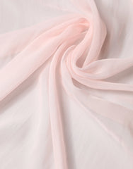 Dolce & Gabbana Light Pink Silk Neck Wrap Foulard 91.5cm x 88cm Scarf