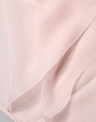 Dolce & Gabbana Light Pink Stole Silk Neck Wrap Shawl Scarf