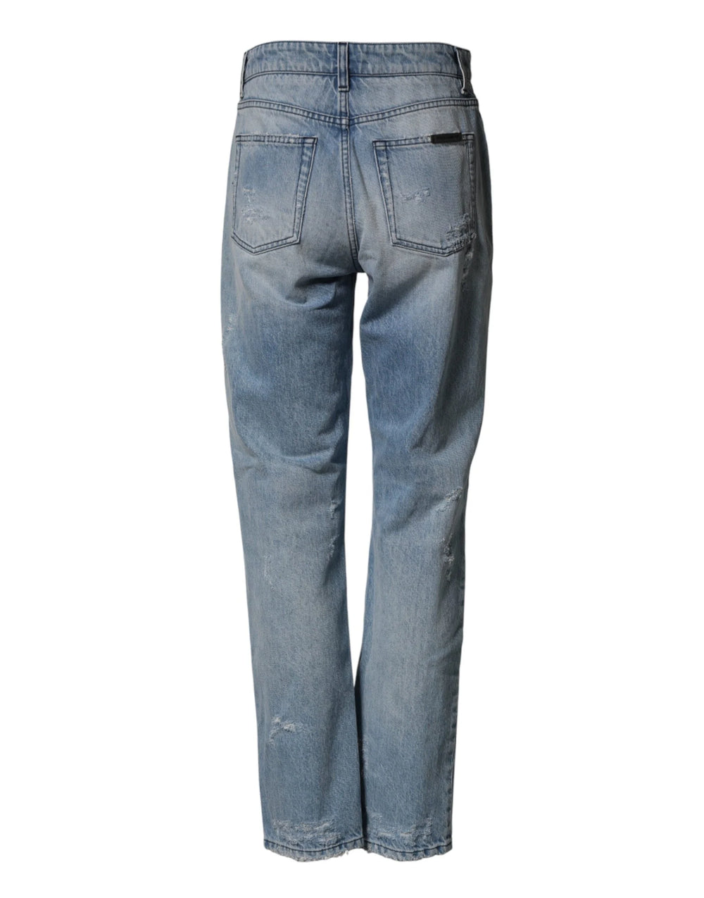 Dolce & Gabbana LightBlue Ripped Washed BOYFRIEND Denim Jeans - IT40|S