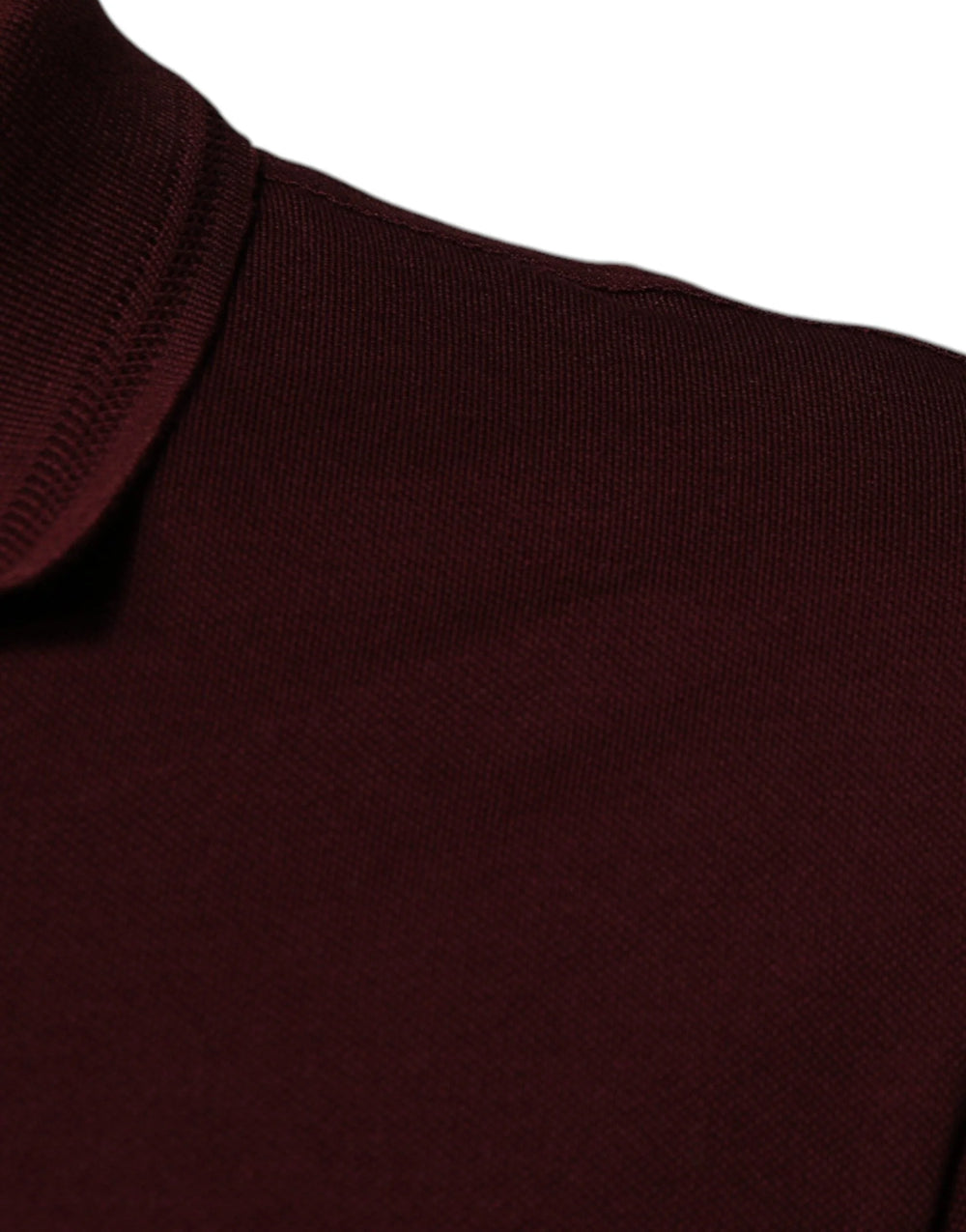 Dolce & Gabbana Maroon Collared Short Sleeves Polo T-shirt - IT44 | XS - Polos