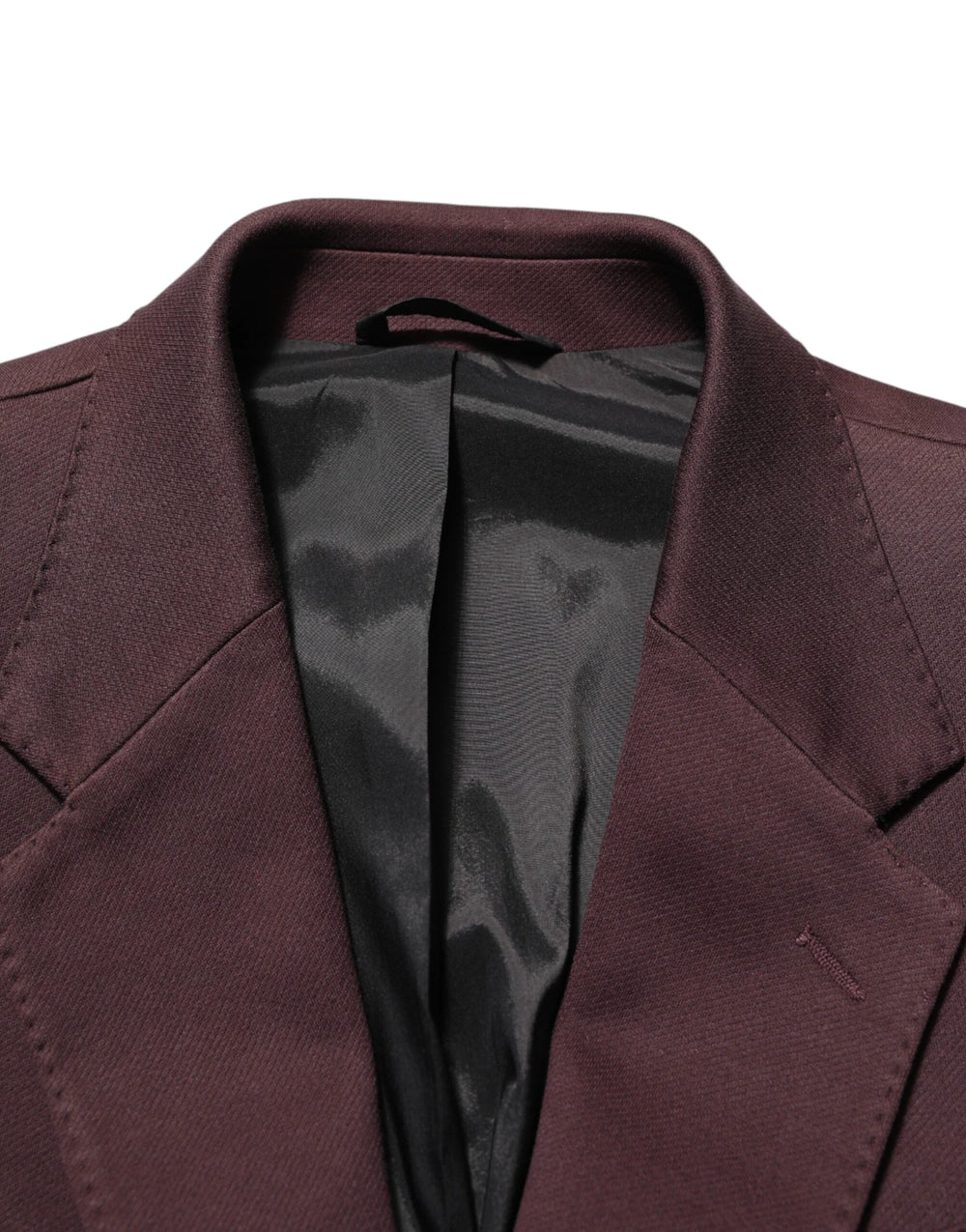 Dolce & Gabbana Maroon Cotton 2 Buttons Suit Jacket Blazer - IT48 | M - Sport Jackets