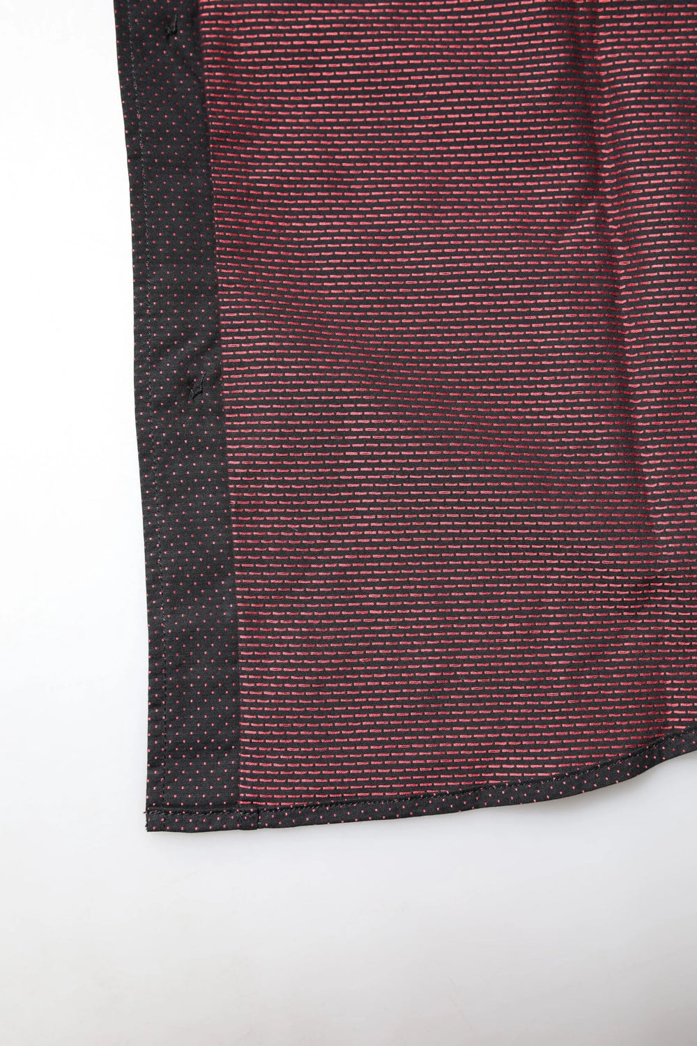 Dolce & Gabbana Maroon Jacquard Cotton GOLD Men Dress Shirt - Shirts