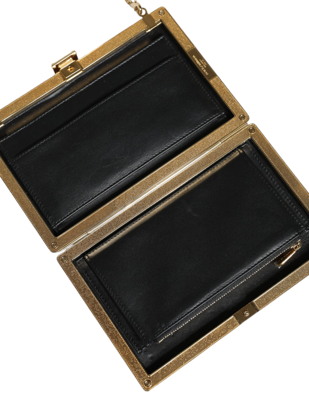 Dolce & Gabbana Maroon Leather Clutch Evening Crossbody Bag - Clutch Bags