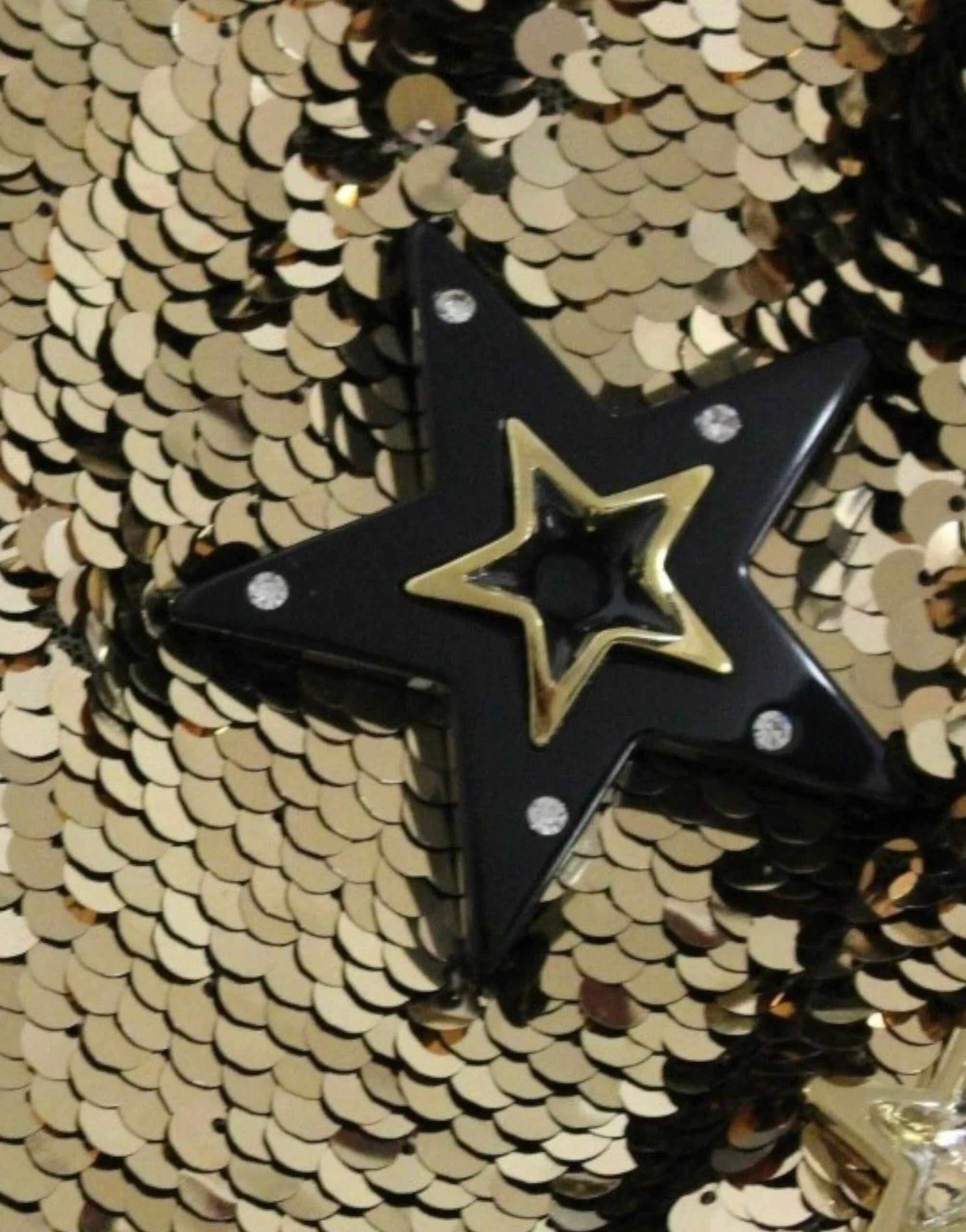 Dolce & Gabbana Masterpiece gold sequined crystal swarovski dress - IT36|XXS - Dresses