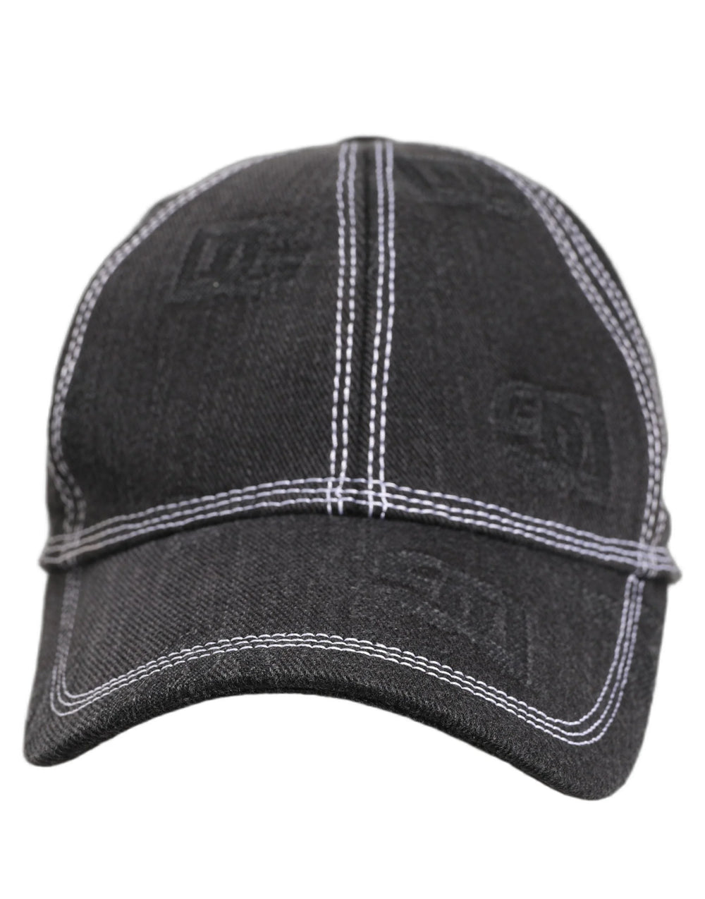 Dolce & Gabbana Men Black Cotton 6 Panel Baseball Capello Hat - 58 cm|M