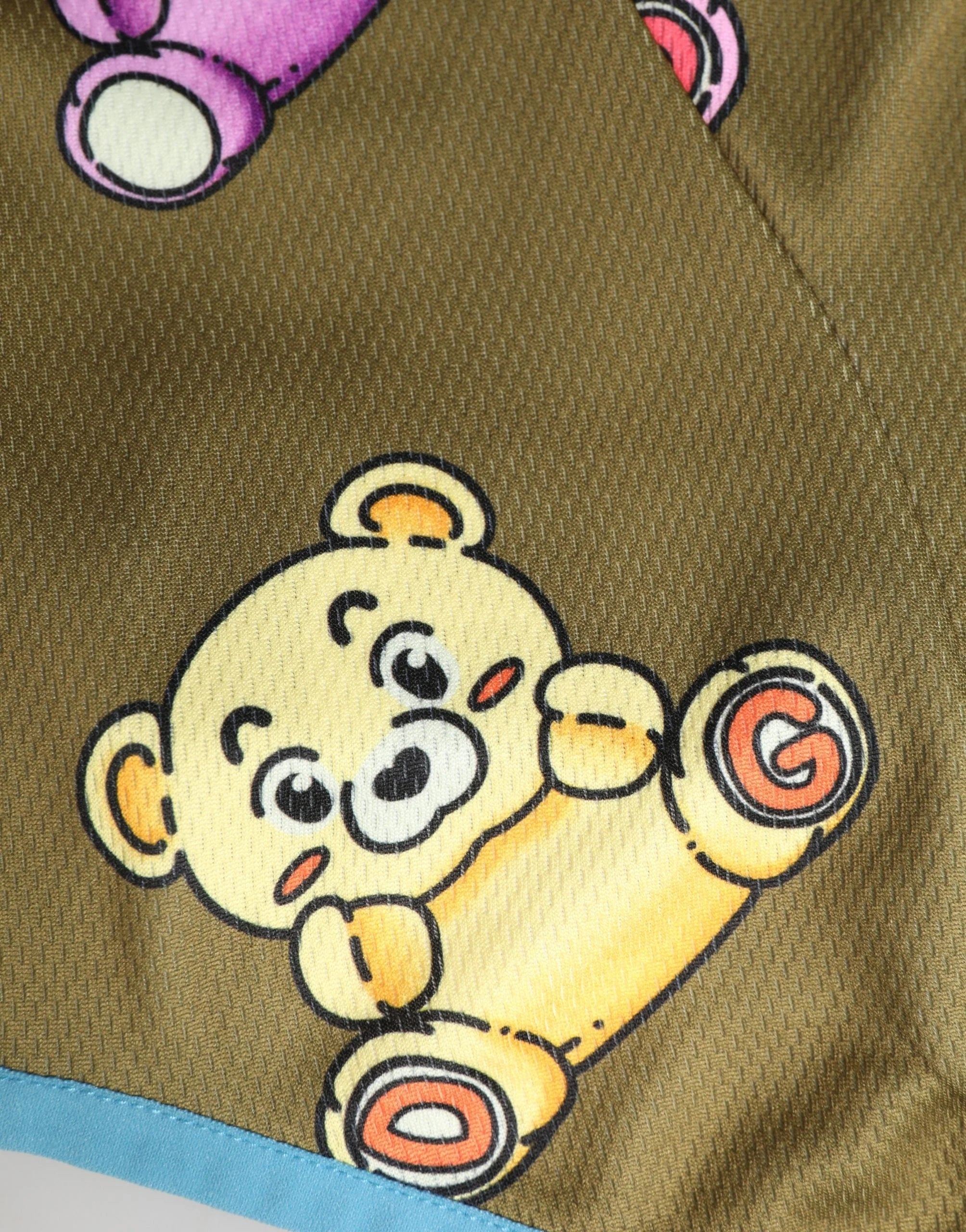 Dolce & Gabbana Herrar Bruna Björnar Polyester Skidmask Baldakinhatt - Baldakiner