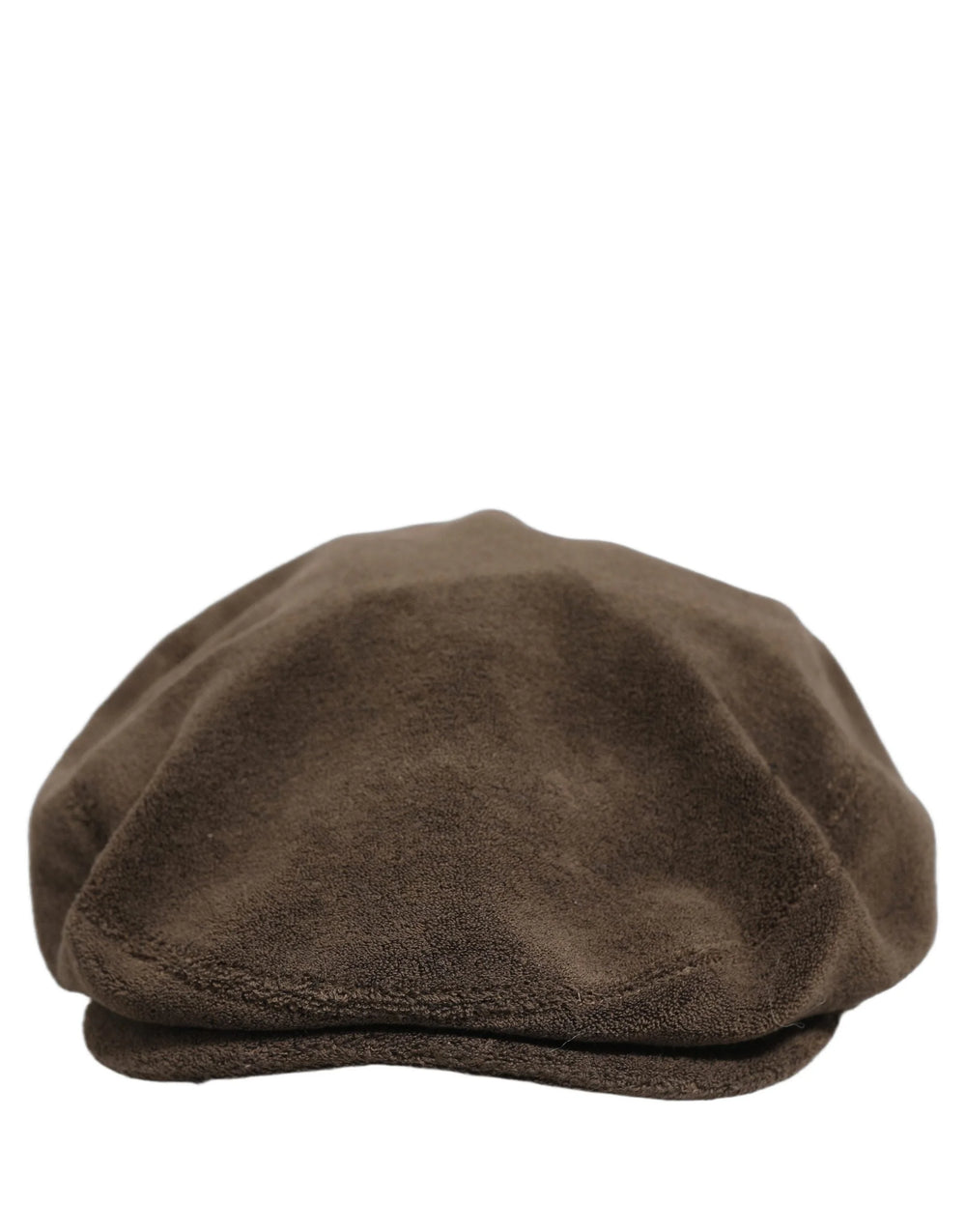 Dolce & Gabbana Men Brown Cotton Newsboy Cloth Capello Hat - 60 cm|XL