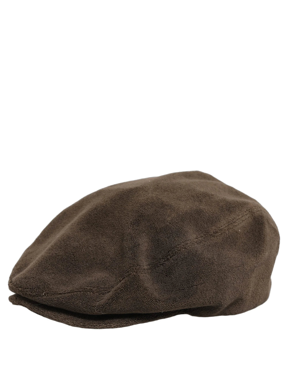 Dolce & Gabbana Men Brown Cotton Newsboy Cloth Capello Hat - 60 cm|XL