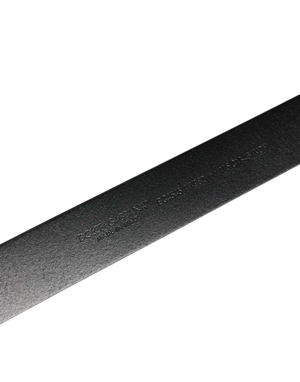 Dolce & Gabbana Men Brown Leather Classic Metal Buckle Belt - 115 cm / 46 Inches