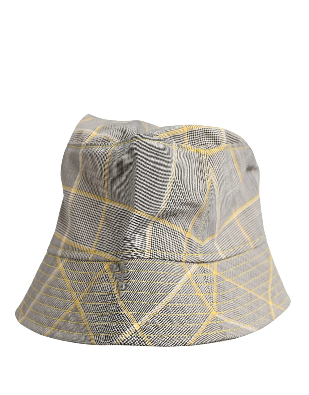 Dolce & Gabbana Herren Grau Karotischer Bucket Fischerhut Capello Hut - Bucket Hüte