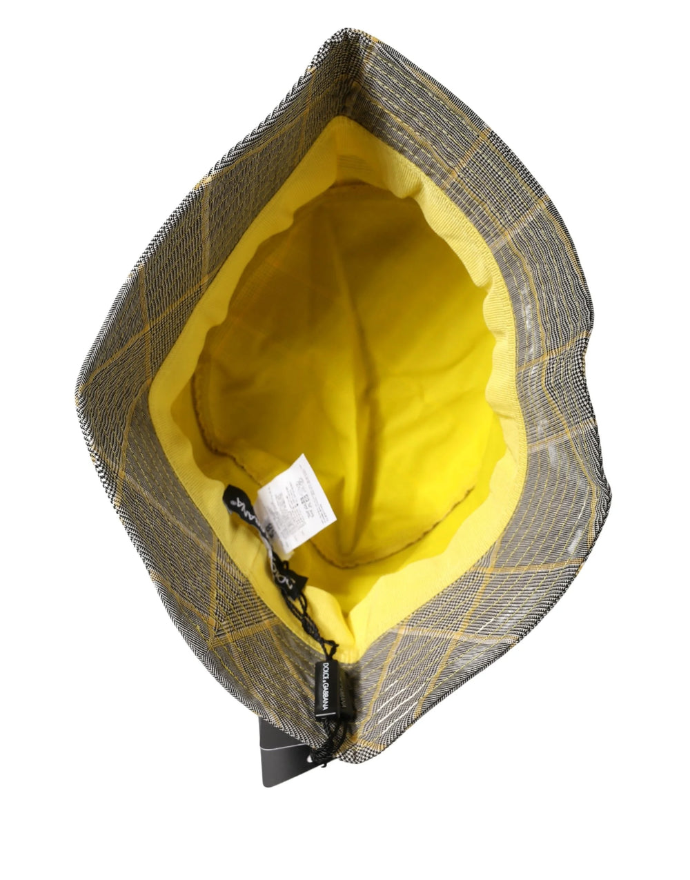 Dolce & Gabbana Herren Grau Karotischer Bucket Fischerhut Capello Hut - Bucket Hüte