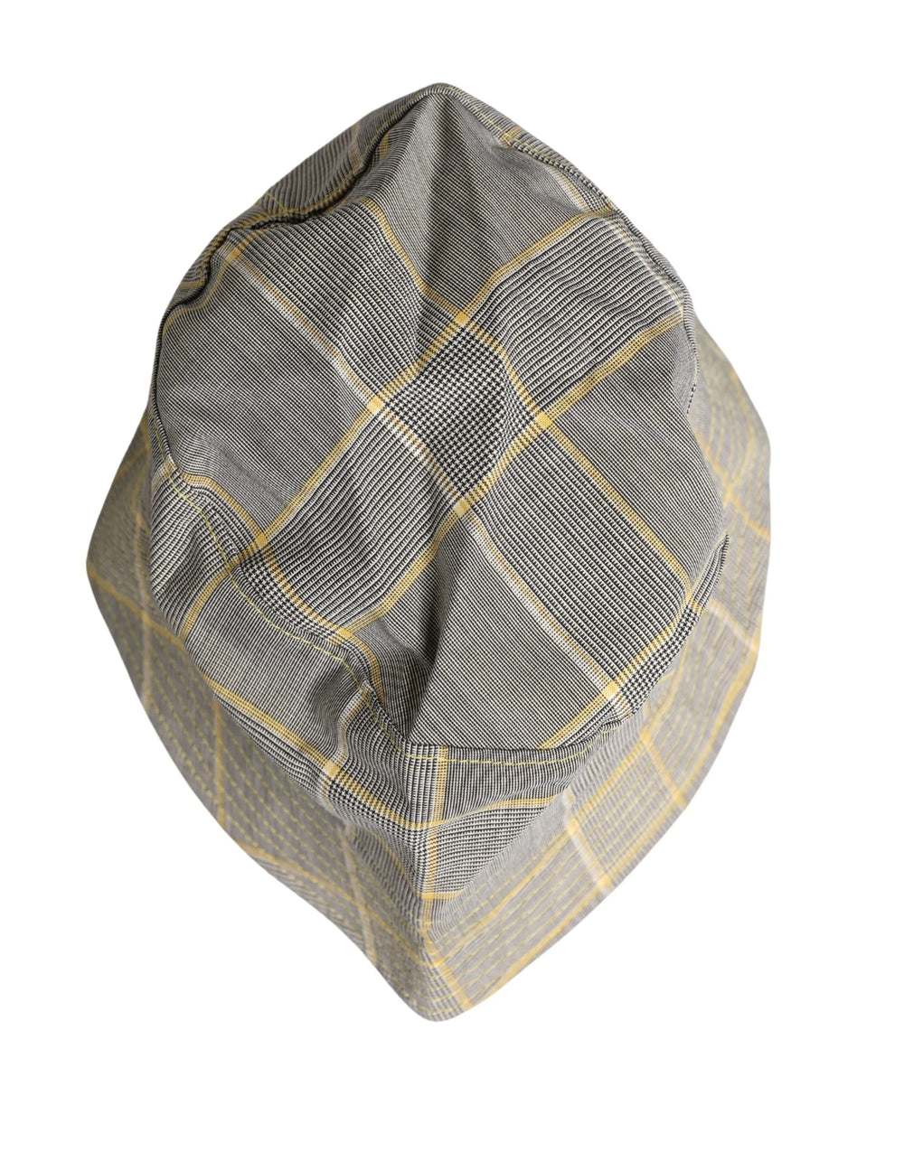 Dolce & Gabbana Herren Grau Karotischer Bucket Fischerhut Capello Hut - Bucket Hüte