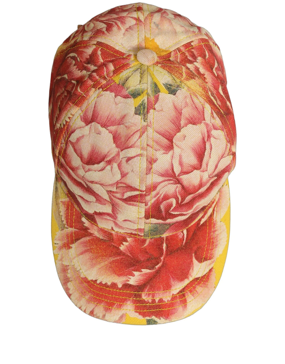 Dolce & Gabbana Men Multicolor Cotton Floral Baseball Capello Hat - 58 cm|M