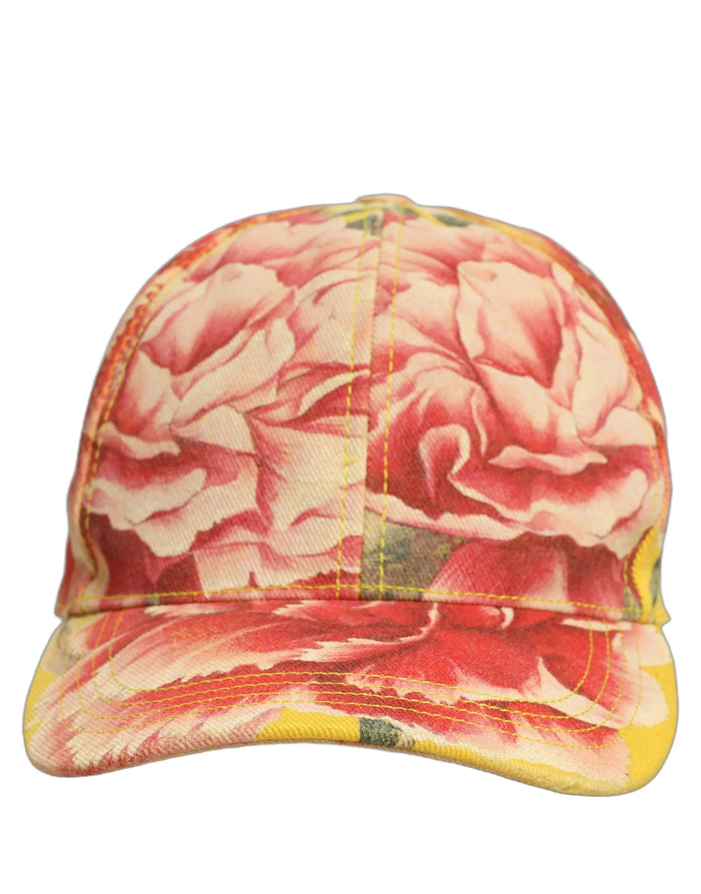 Dolce & Gabbana Men Multicolor Cotton Floral Baseball Capello Hat - 58 cm|M