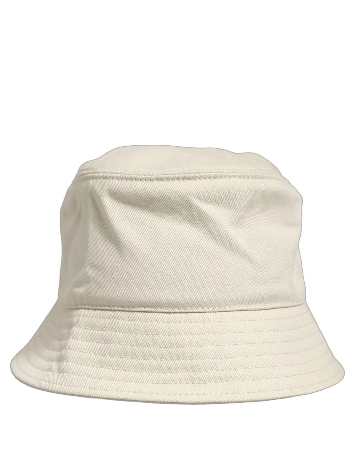 Dolce & Gabbana Men White Cotton Fisherman Bucket Hat - 59 cm|L