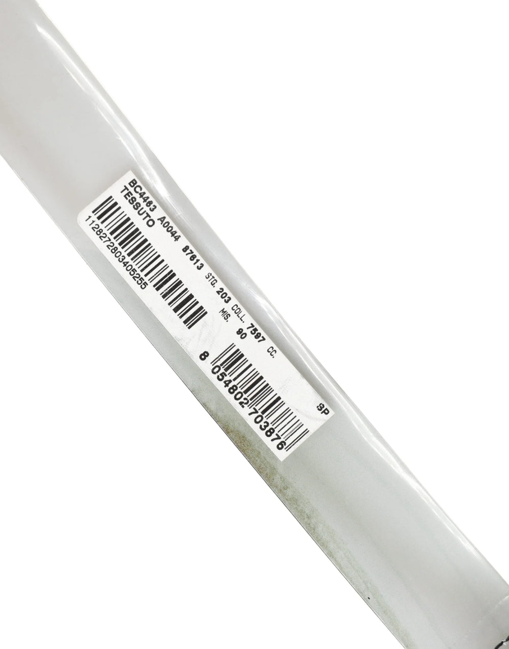 Dolce & Gabbana Men White Floral PVC Silver Metal Buckle Belt - 90 cm / 36 Inches