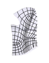Dolce & Gabbana Masque de ski en nylon à rayures blanches pour homme - Cagoules