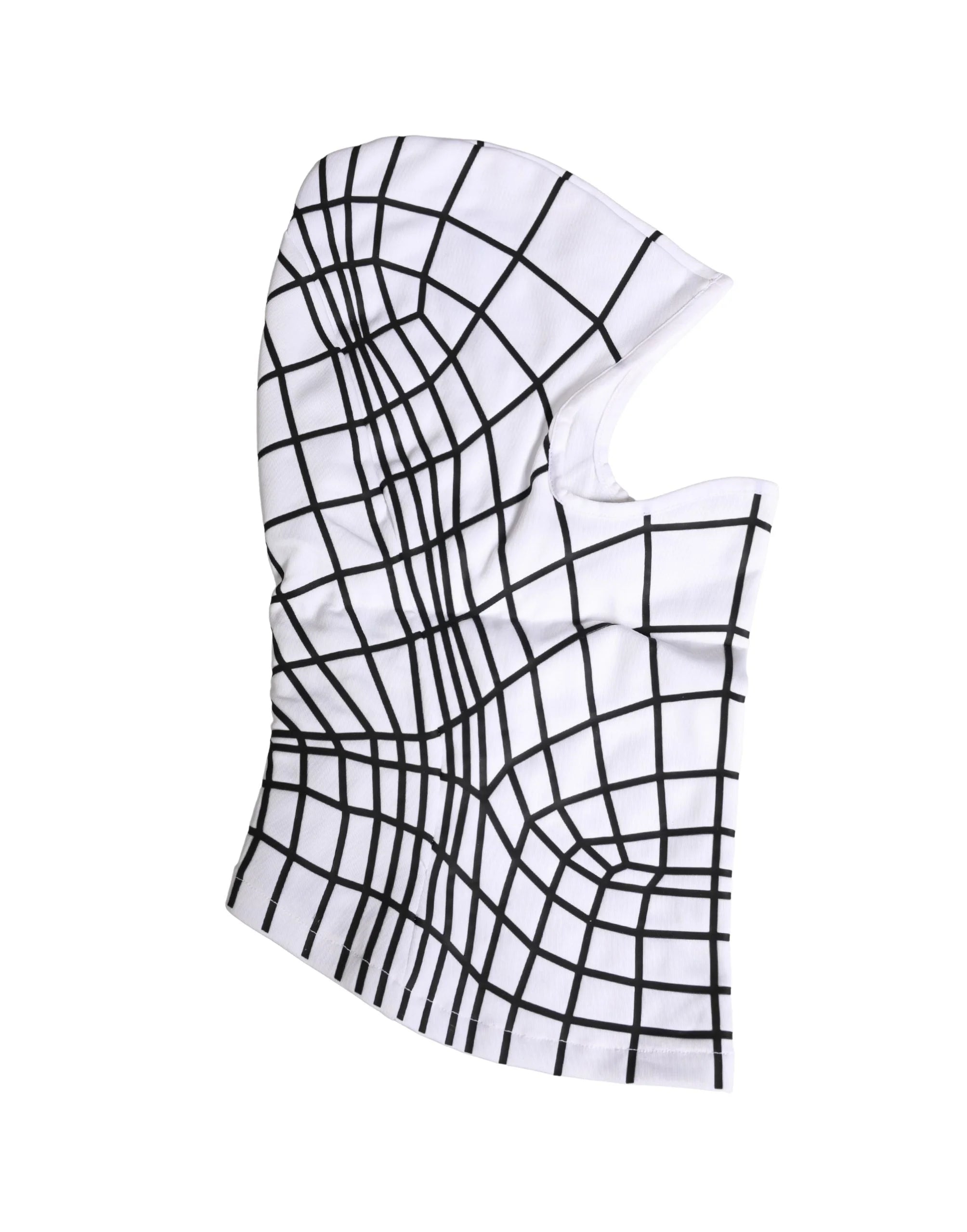 Dolce & Gabbana Masque de ski en nylon à rayures blanches pour homme - Cagoules