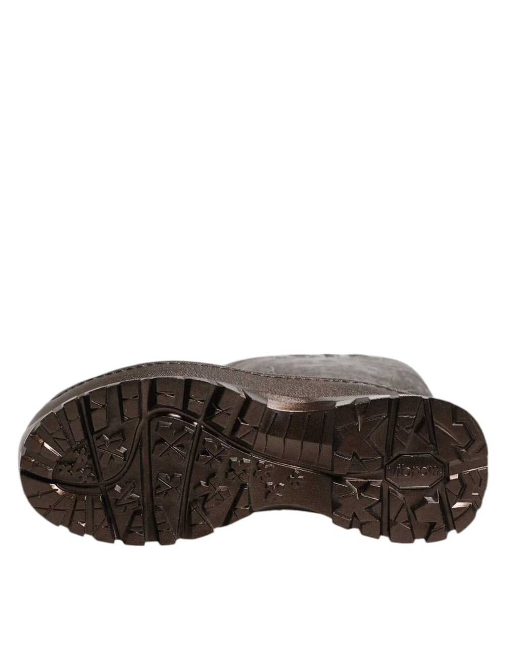 Dolce & Gabbana Metallic Bronze Pull On Rain Boots Shoes - EU41/US10.5 - Boots