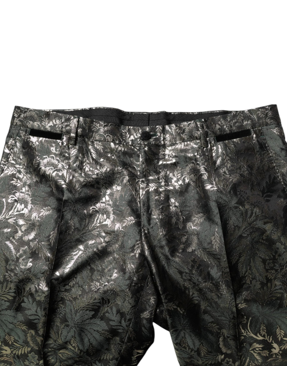 Dolce & Gabbana Metallic Floral Jacquard Silk 2 Piece Suit - IT56 | XXL - Tuxedos