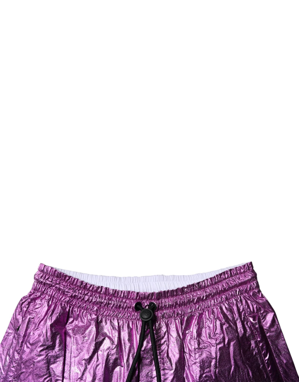 Dolce & Gabbana Metallic Pink Purple Two Tone Bermuda Shorts - IT48 | M - Bermudas