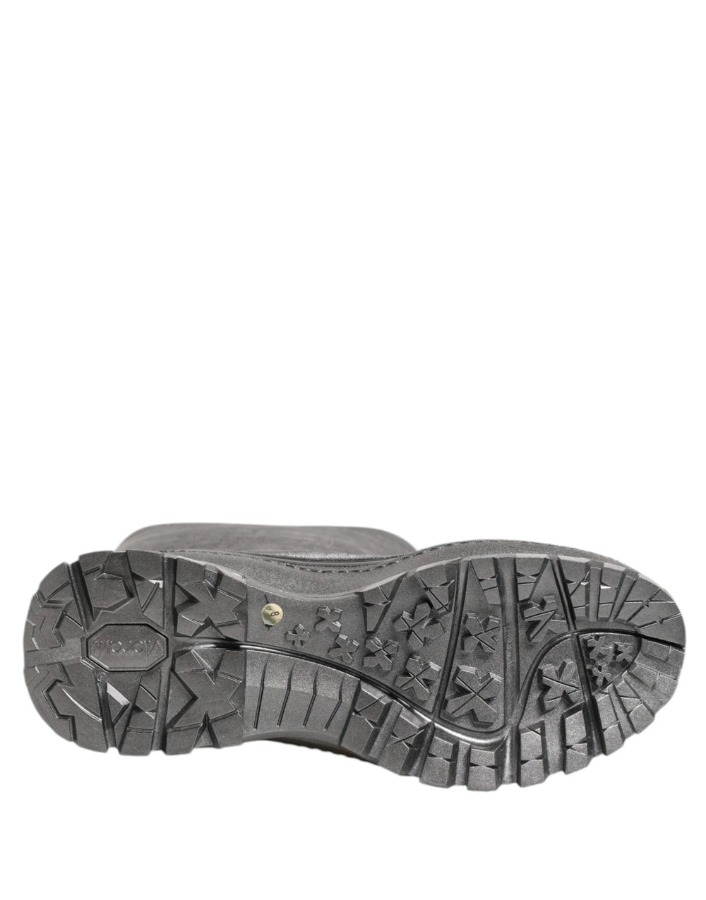 Dolce & Gabbana Metallic Silver Pull On Rain Boots Shoes - EU42/US9 - Boots