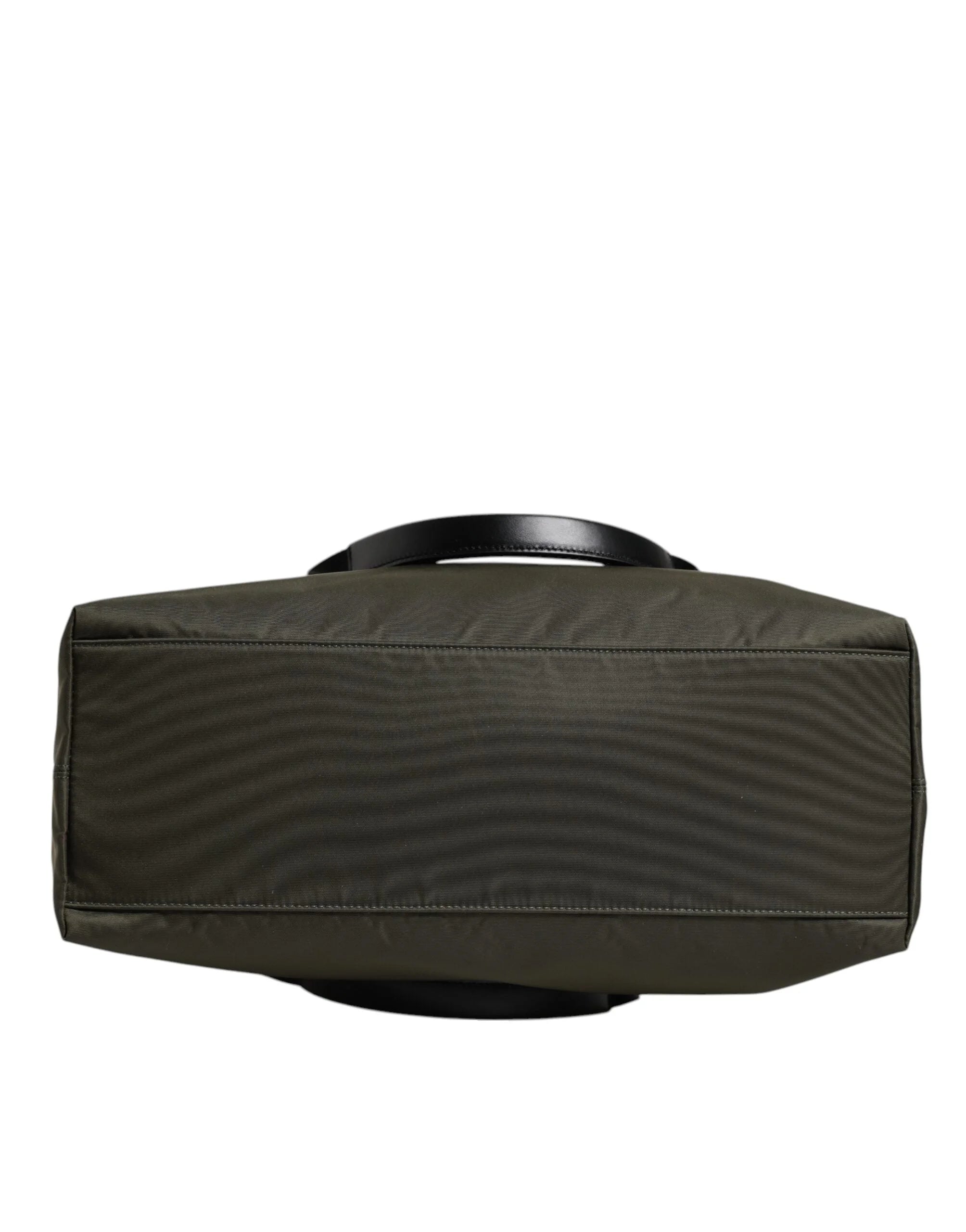 Dolce & Gabbana Military Green Nylon Shoulder Strap Tote Bag