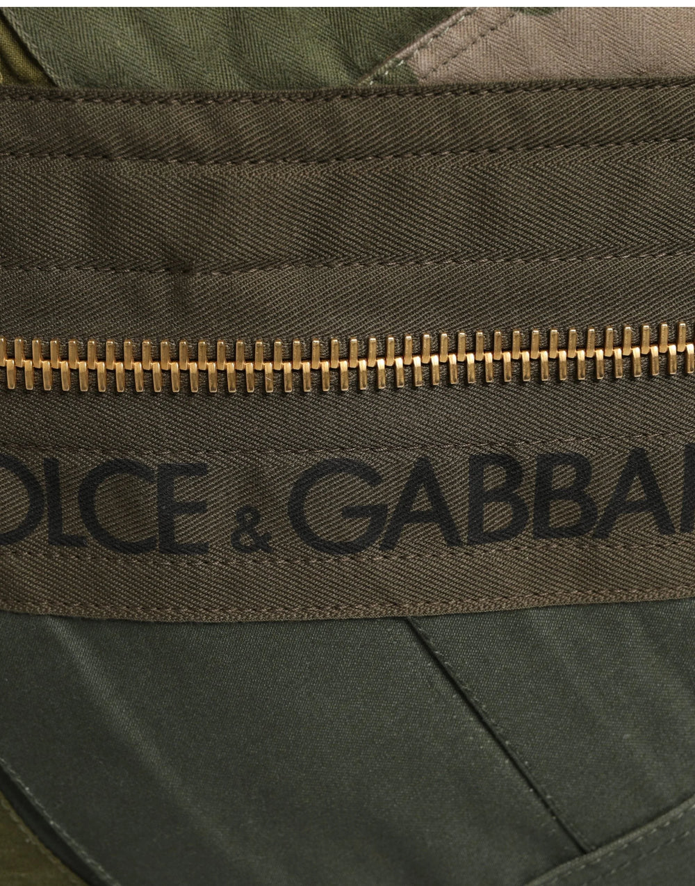 Dolce & Gabbana Military Green Patchwork Rucksack Backpack Borse Men Bag