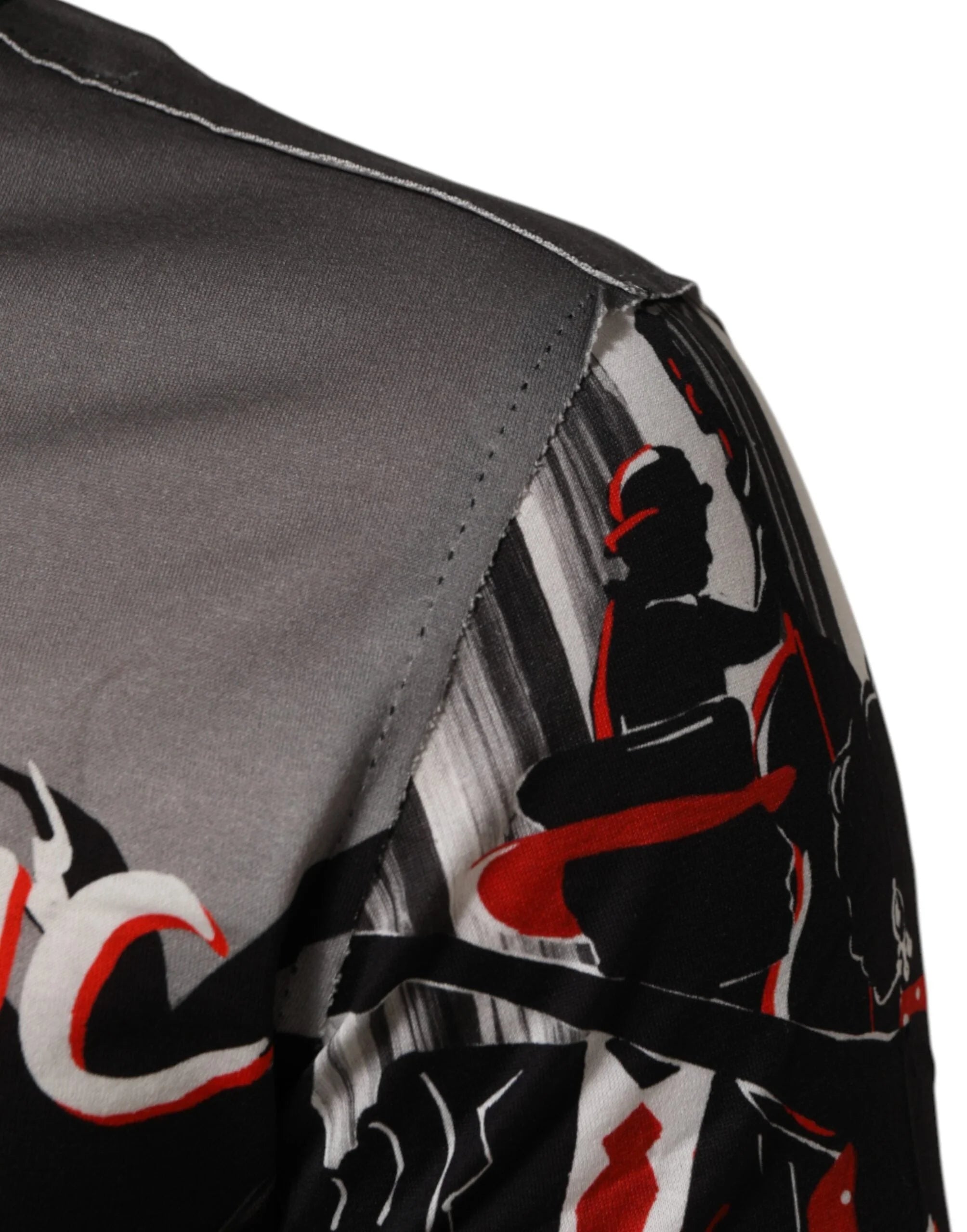 Dolce & Gabbana Multicolor Agrigento Dance Jazz Music Print T-shirt - T-Shirts