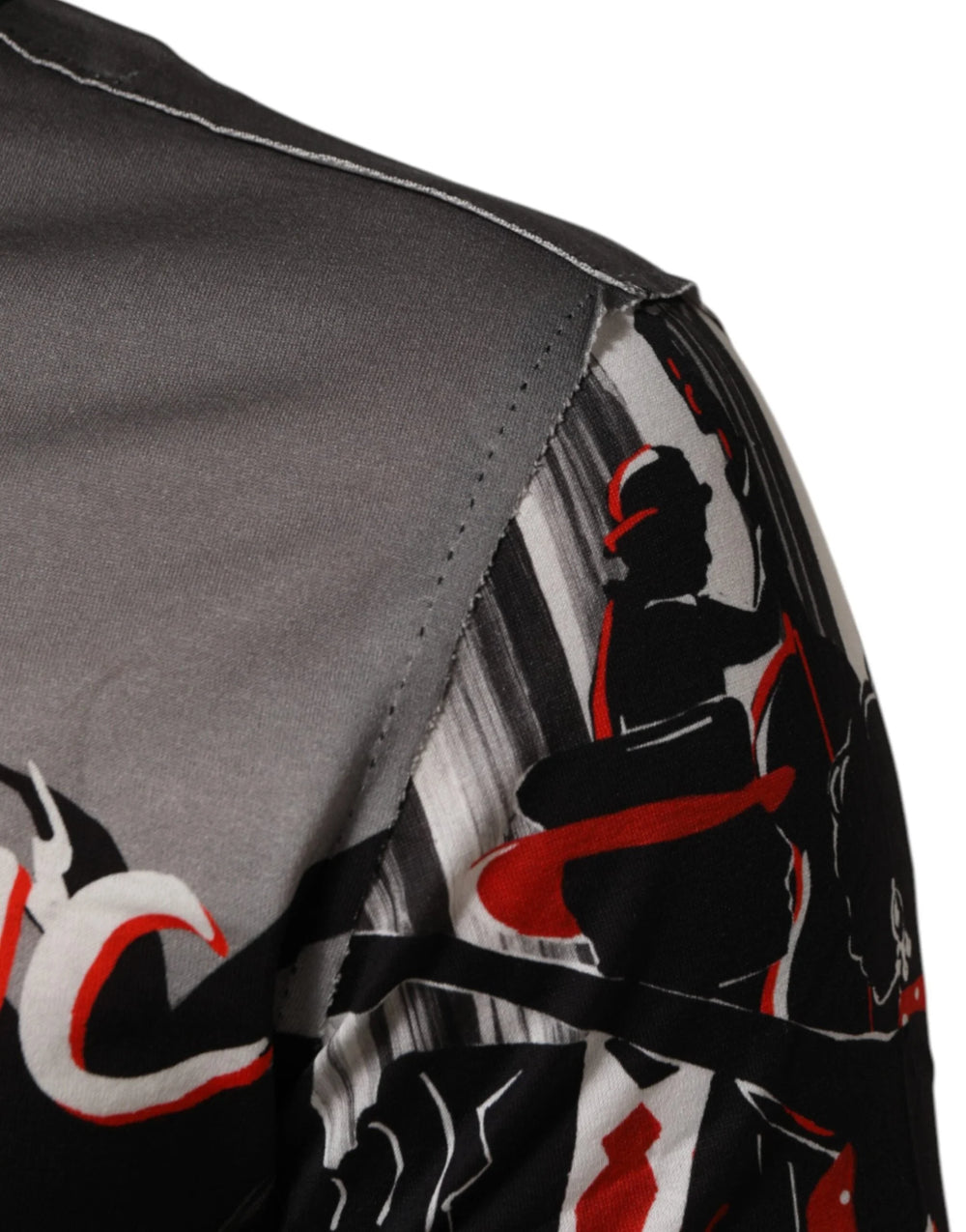 Dolce & Gabbana Multicolor Agrigento Dance Jazz Music Print T-shirt - T-Shirts