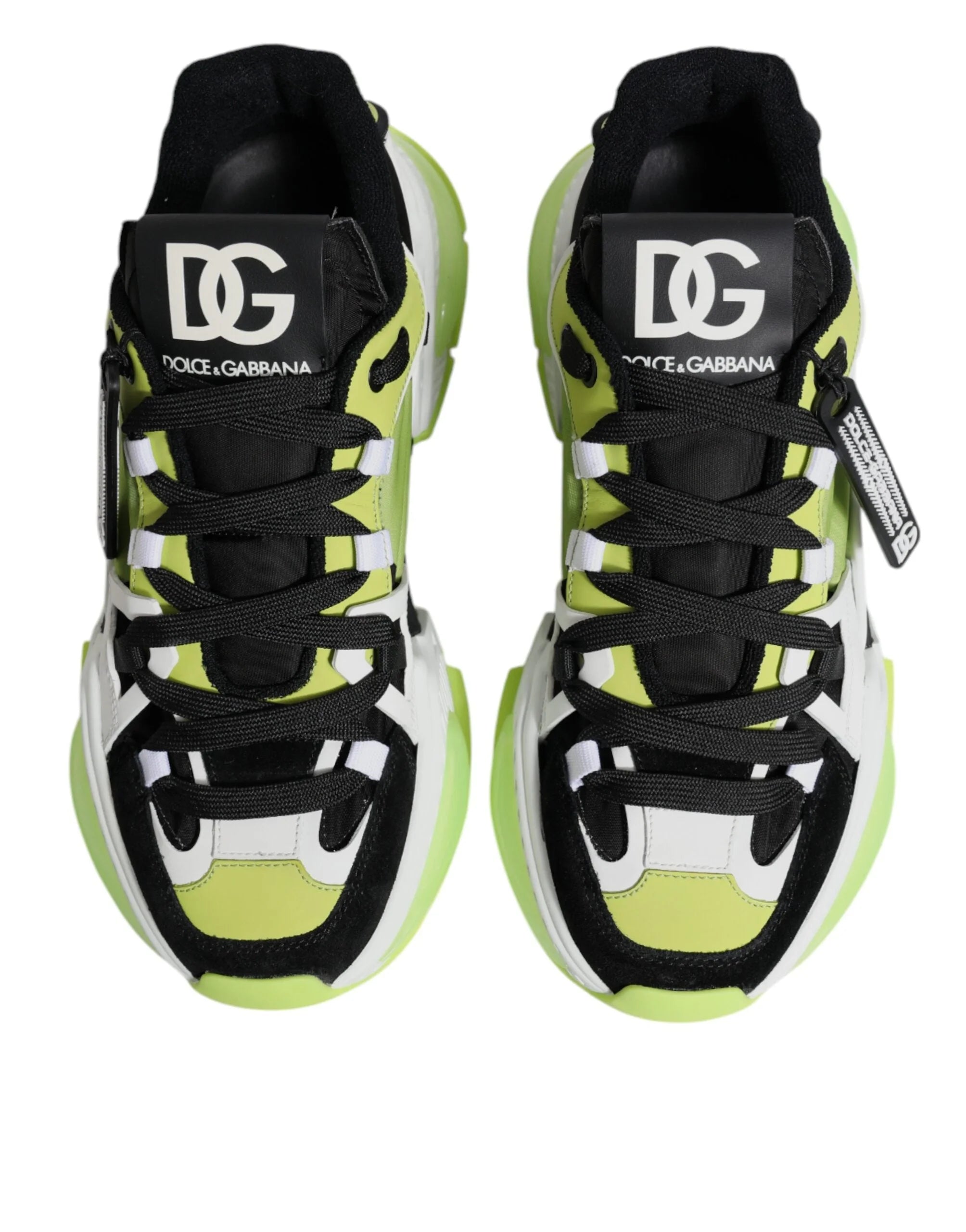 Dolce & Gabbana Multicolor Airmaster Low Top Sneakers Shoes - Sneakers