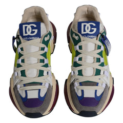 Dolce & Gabbana Multicolor Airmaster Low Top Sneakers Shoes - EU41/US8