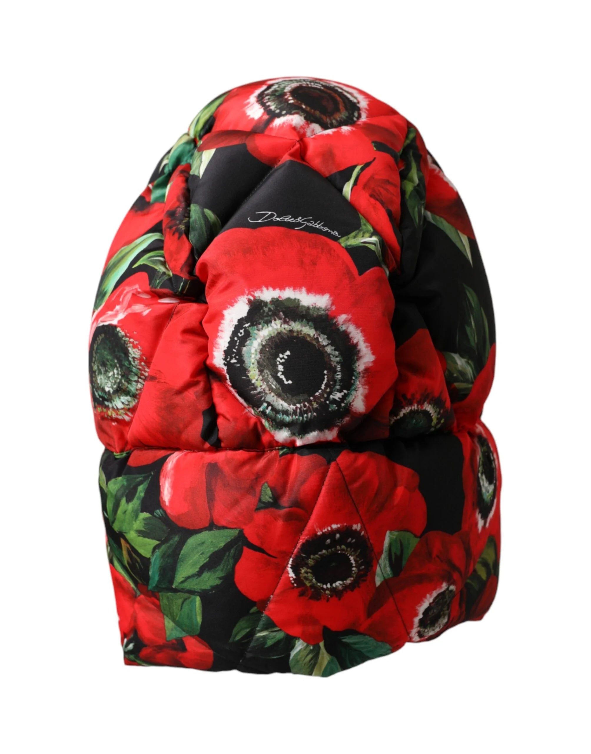Dolce & Gabbana Multicolor Anemone Whole Head Wrap Hat - Headdresses