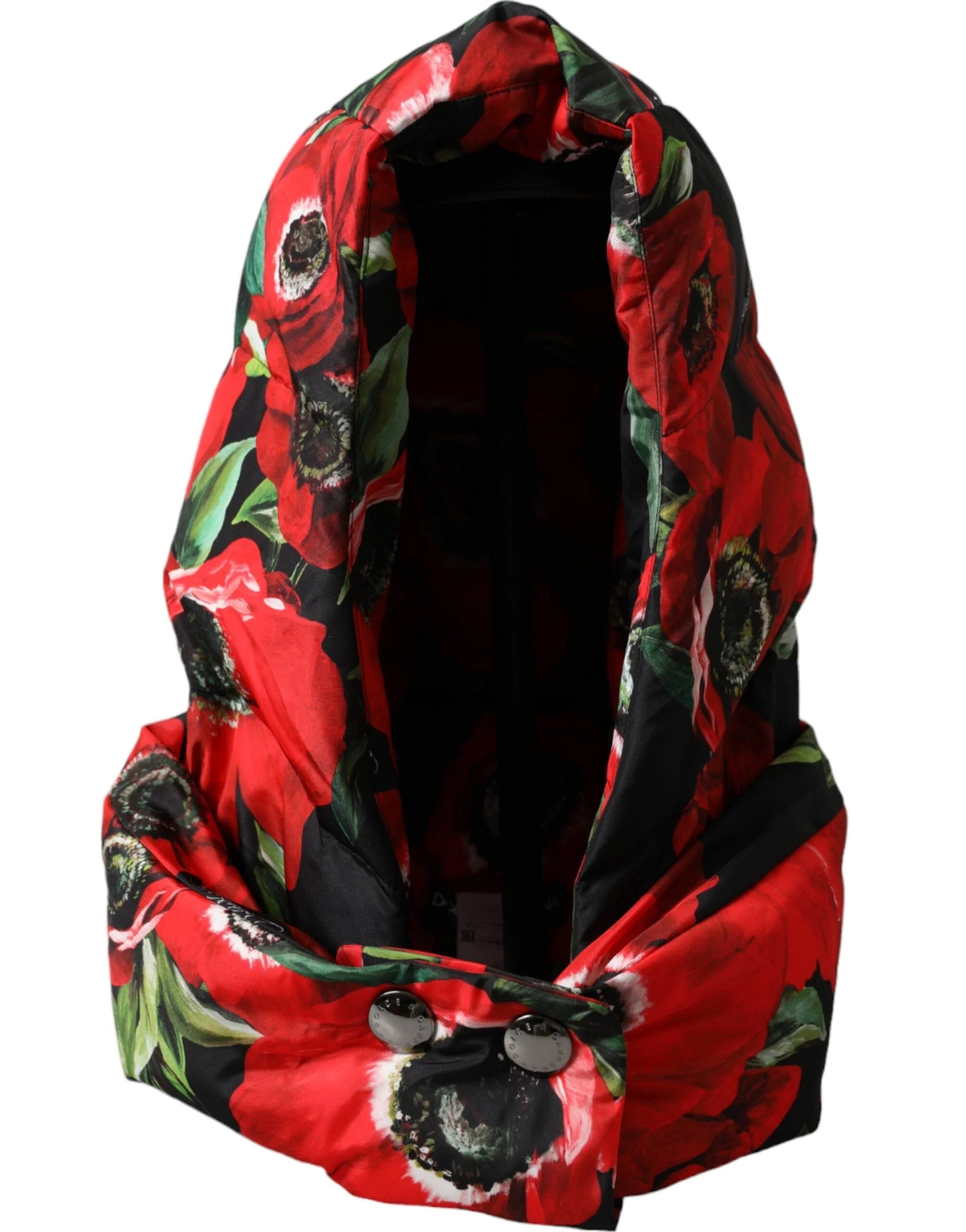 Dolce & Gabbana Multicolor Anemone Whole Head Wrap Hat - Headdresses