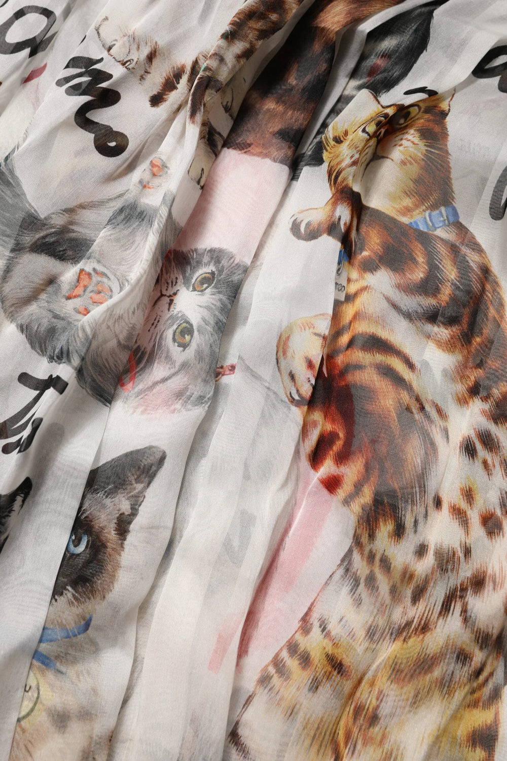 Dolce & Gabbana Multicolor Animal Print Silk Ascot Maxi Dress - IT40|S - Dresses