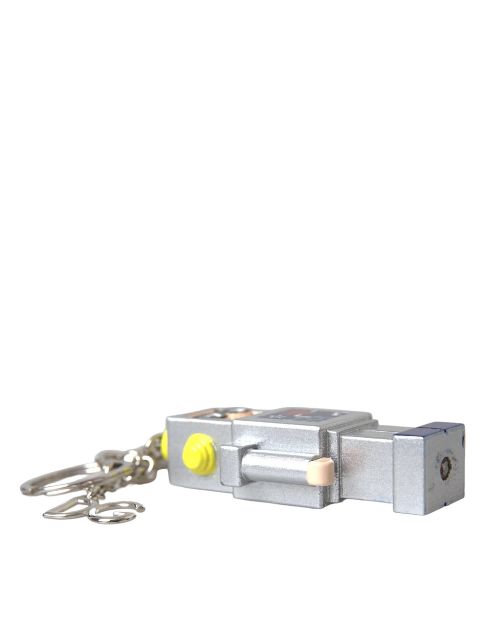 Dolce & Gabbana Multicolor Astronaut Space Metal Logo Keyring Keychain - Keychains