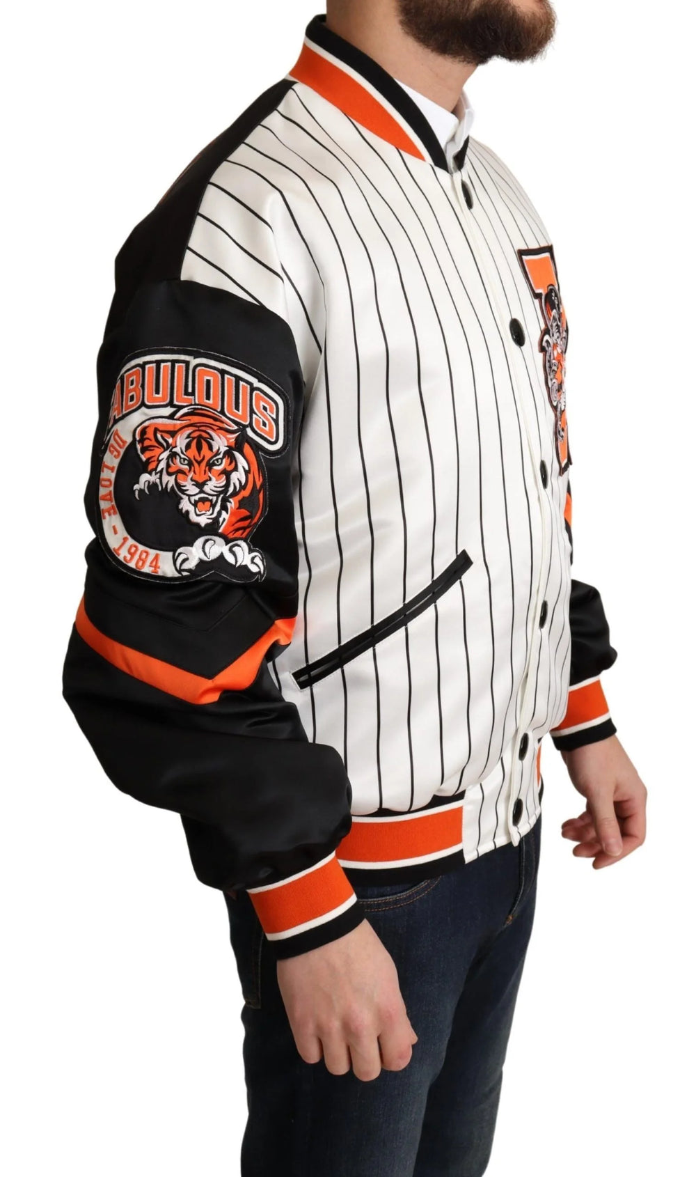 Dolce & Gabbana Multicolor Bomber King Logo #DGMILLENNIALS Jacket - Bomber Jackets