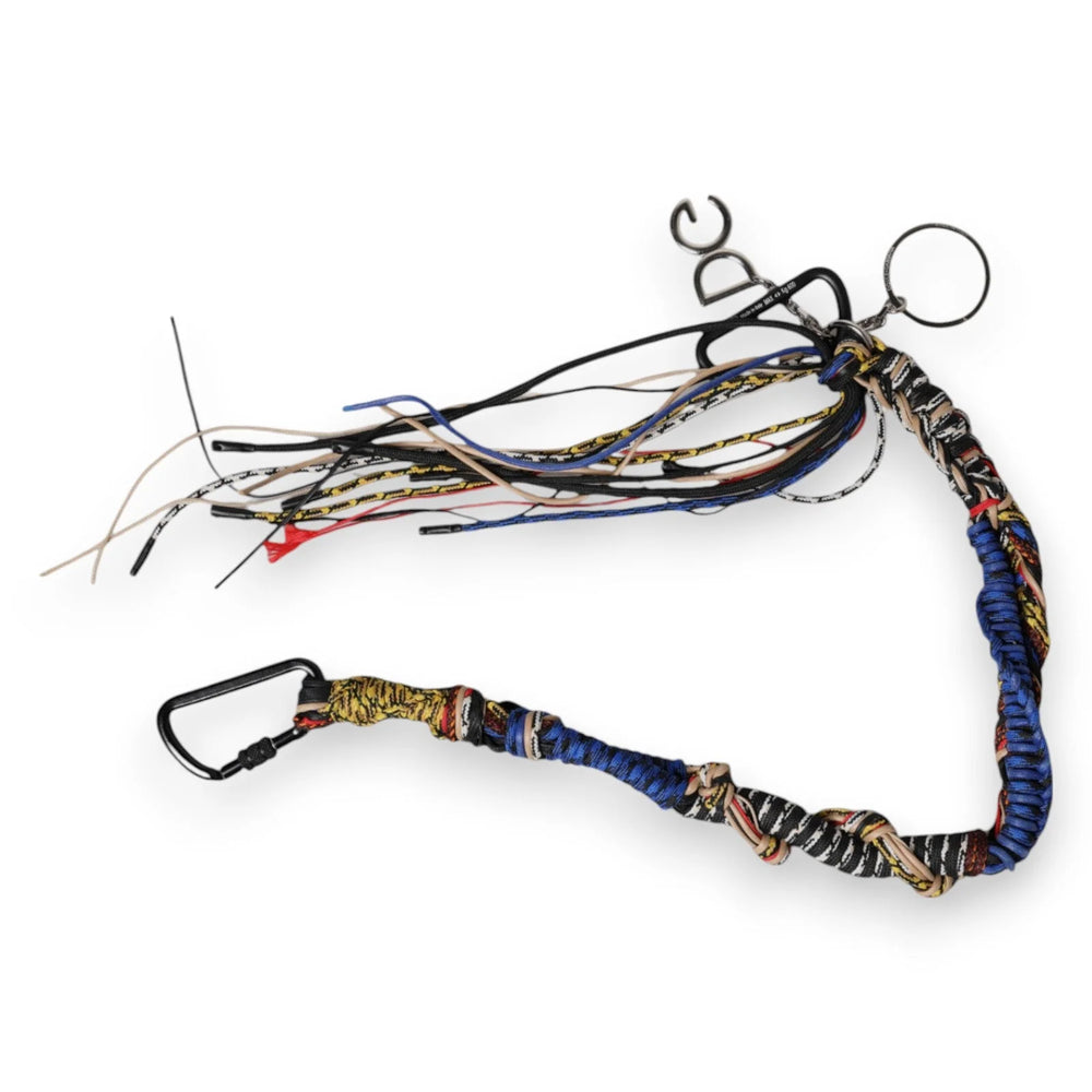 Dolce & Gabbana Multicolor Braided Rope Logo Bag Shoulder Strap - Handbag & Wallet Accessories