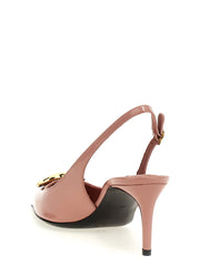 Dolce & Gabbana Multicolor Calfskin Mid Heel Pumps - EU35.5/US5.5