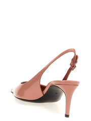 Dolce & Gabbana Multicolor Calfskin Mid Heel Pumps - EU37.5/US7.5