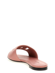 Dolce & Gabbana Multicolor Calfskin Slides - EU35/US5