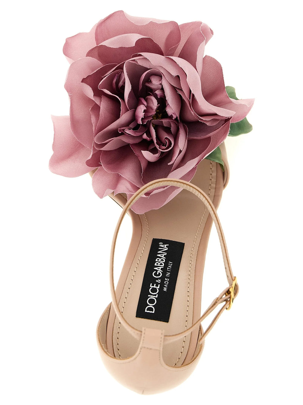Dolce & Gabbana Multicolor Calfskin Stiletto Heel Sandals
