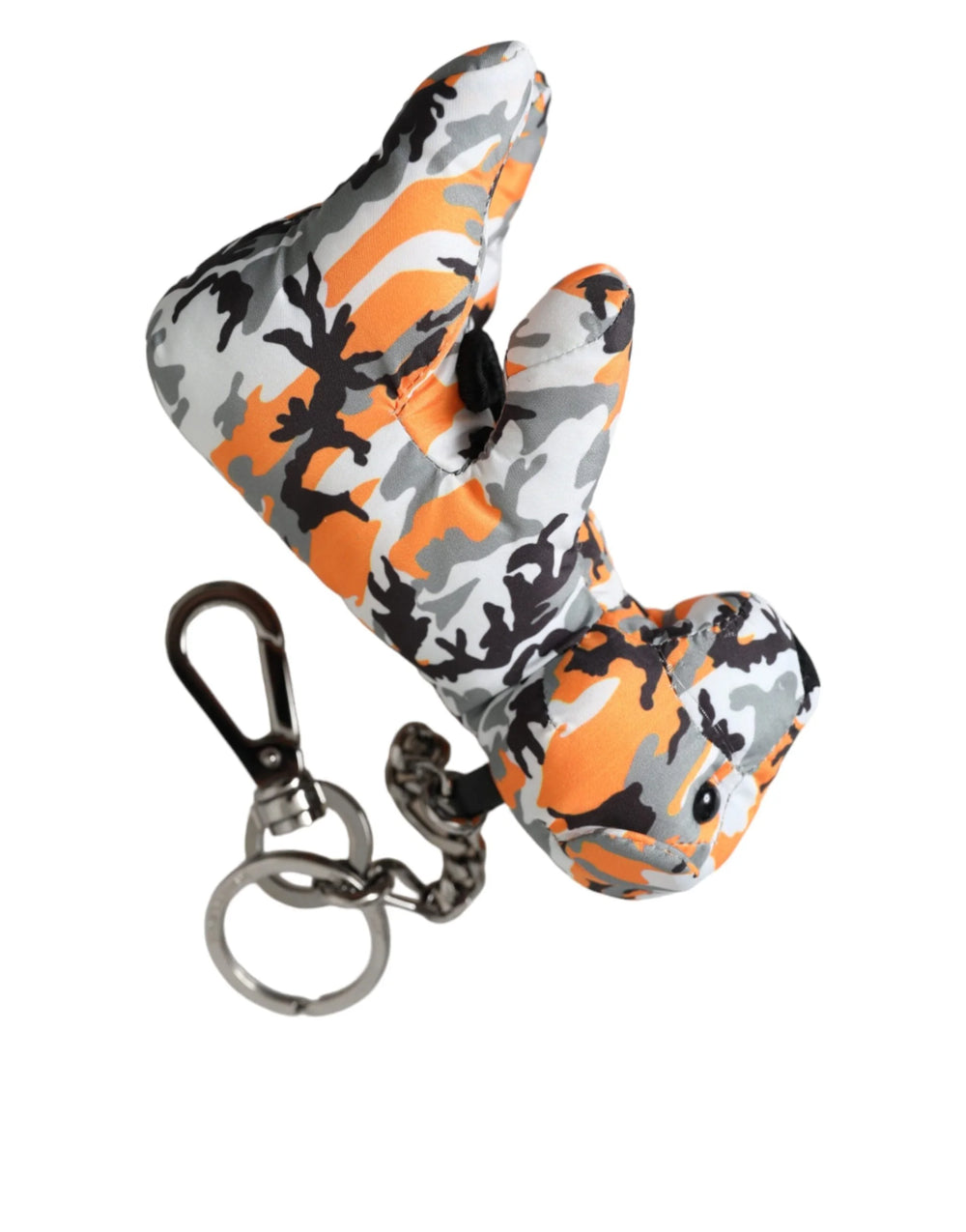 Dolce & Gabbana Multicolor Camouflage Animal Silhouette Keychain Keyring - Keychains