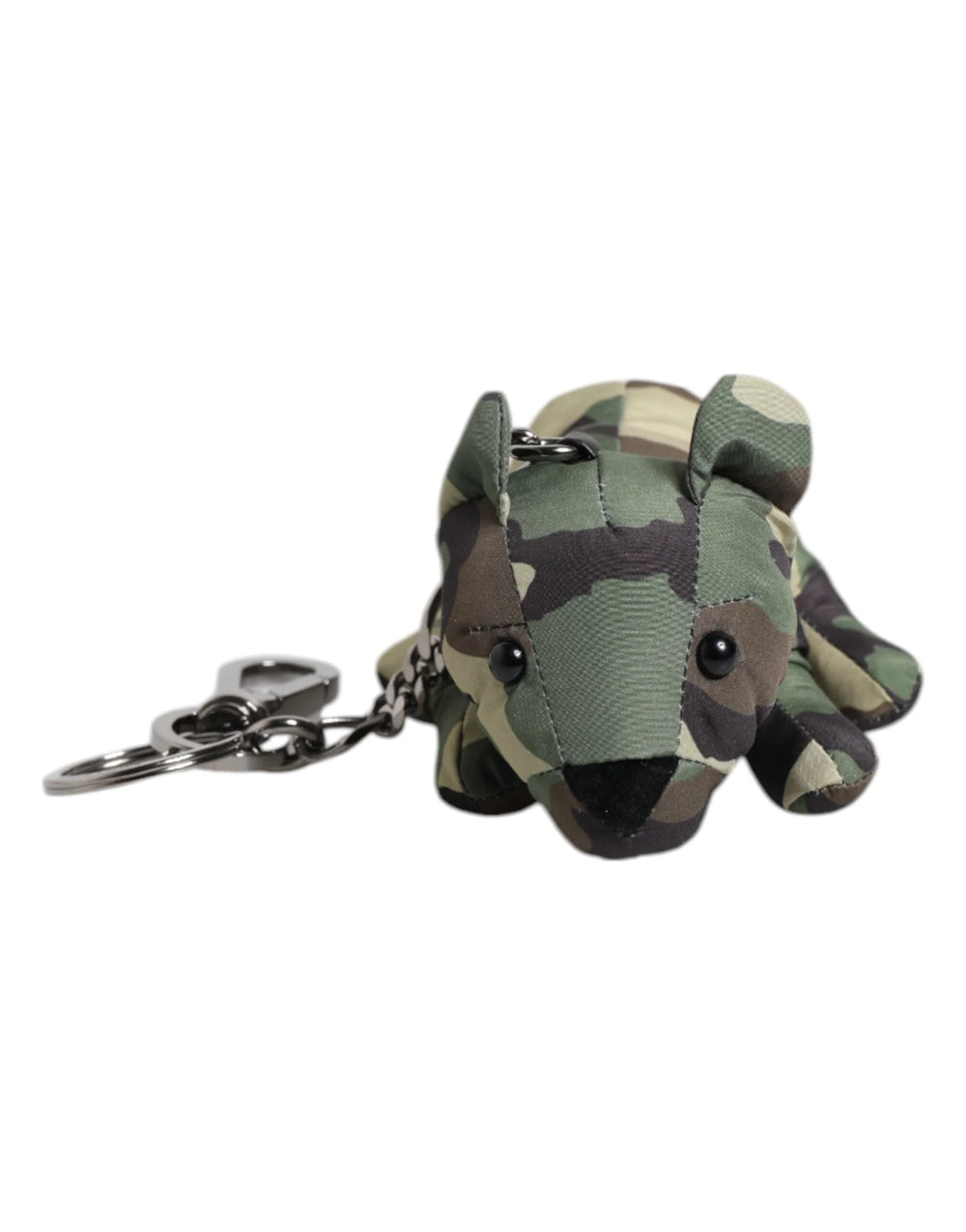 Dolce & Gabbana Multicolor Camouflage Animal Silhouette Keychain Keyring - Keychains