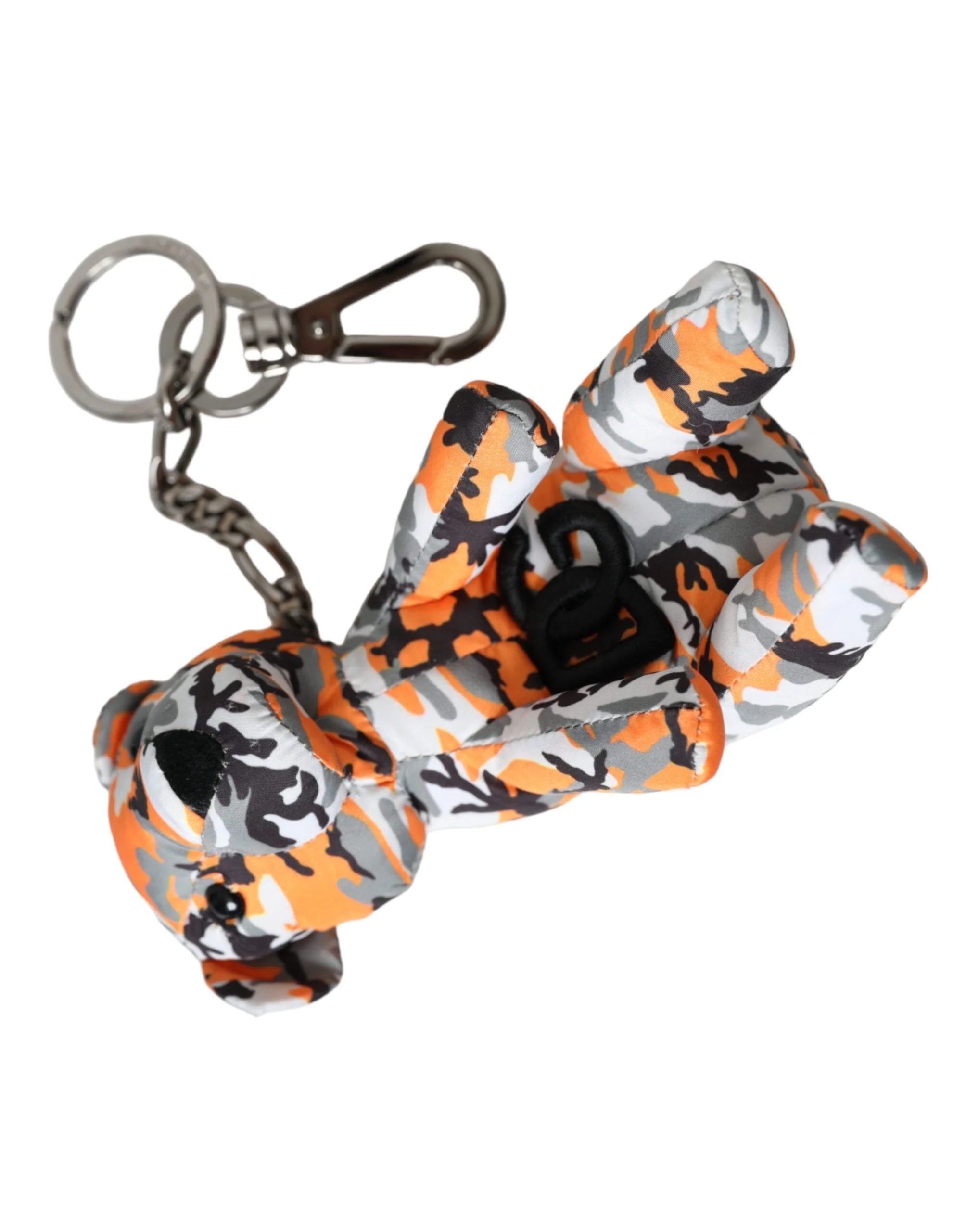 Dolce & Gabbana Multicolor Camouflage Animal Silhouette Keychain Keyring - Keychains