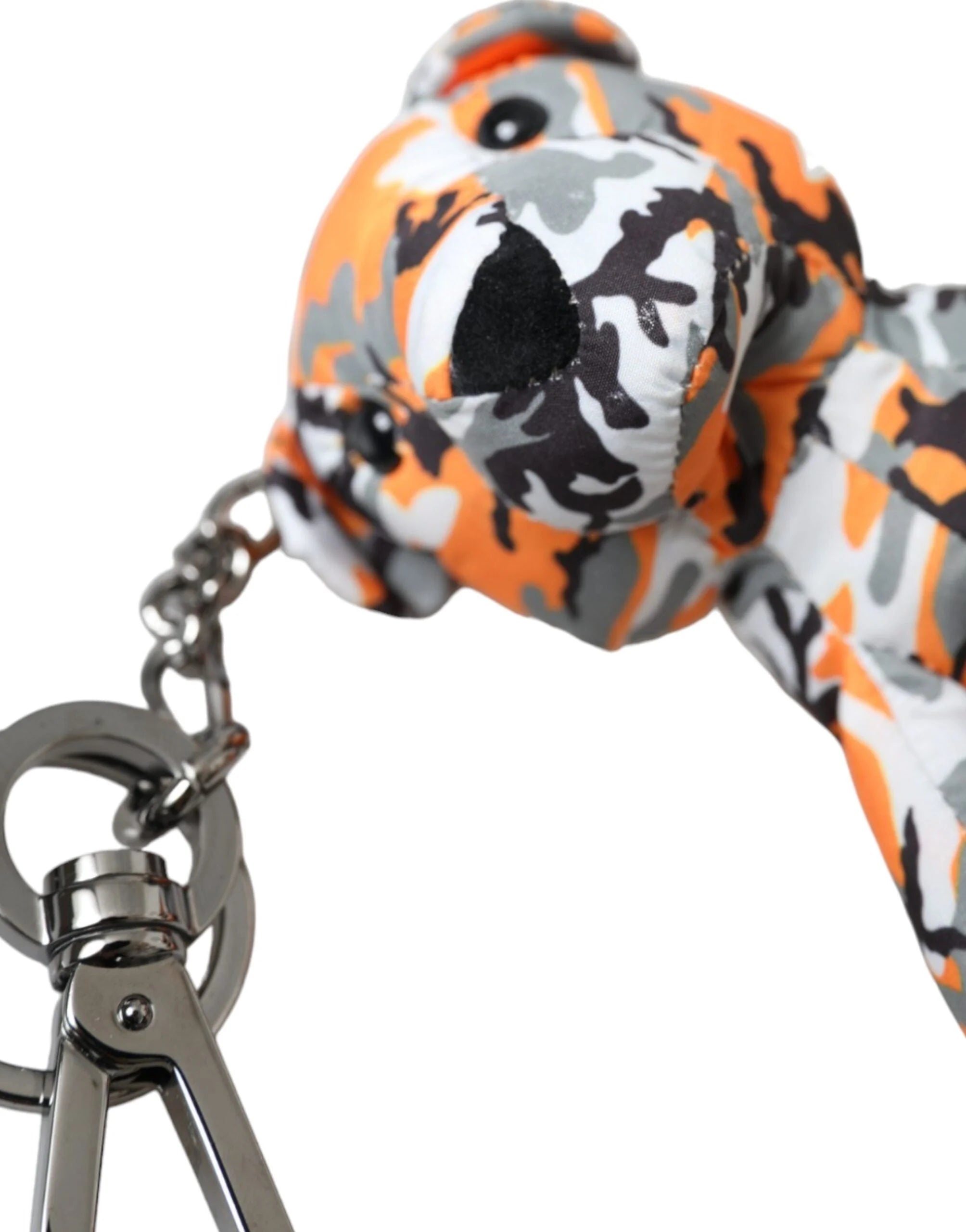 Dolce & Gabbana Multicolor Camouflage Animal Silhouette Keychain Keyring - Keychains